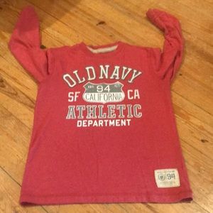 Old navy boys medium long sleeve T-shirt
